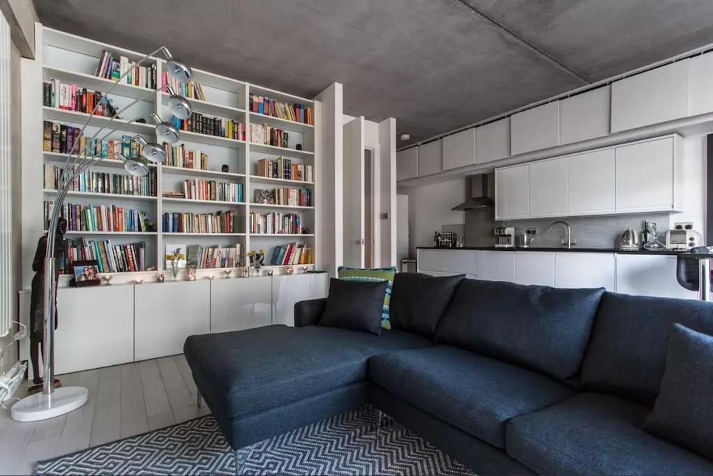 Canal-Side Apartment In Shoreditch Londres Exterior foto